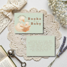 A Silly Goose Boeken voor Baby Groene Baby Shower
