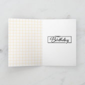 A Silly Goose told me it's your Birthday Kaart (Binnen)