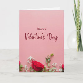 A simple but pretty valentine's Day Card Kaart