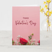 A simple but pretty valentine's Day Card Kaart (Gele Bloem)
