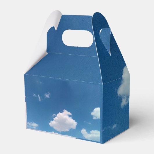 A simple cloud bedankdoosjes (Voorkant Zijde)