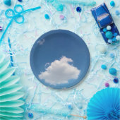 A simple cloud papieren bordje (Feest)