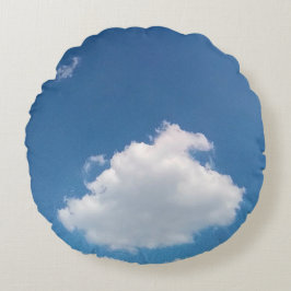 A simple cloud rond kussen
