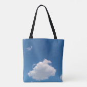 A simple cloud tote bag (Achterkant)
