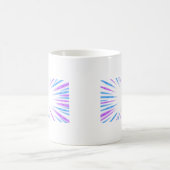 A Simple Elegant Floral Vine Pattern Koffiemok (Center)