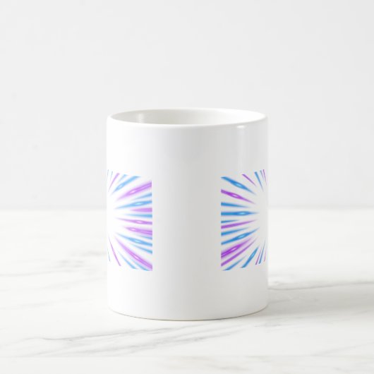 A Simple Elegant Floral Vine Pattern Koffiemok (Center)