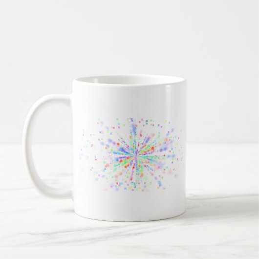  A Simple Elegant Floral Vine Pattern Koffiemok (Links)