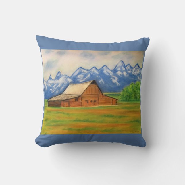 A Simpler Way of Life Throw Pillow Kussen (Voorkant)