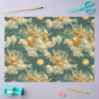 A Singing Angel Choir Series Design #13 Tissuepapier