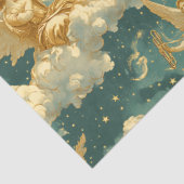 A Singing Angel Choir Series Design #13 Tissuepapier (Detail)