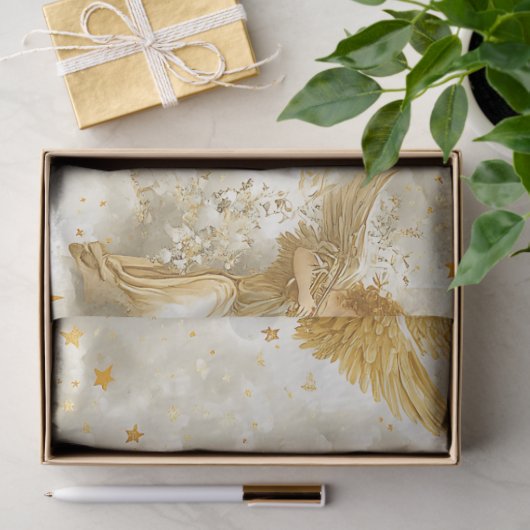 A Singing Angel Choir Series Design #14 Tissuepapier (Geschenk)