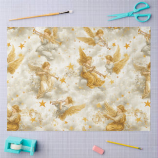 A Singing Angel Choir Series Design #14 Tissuepapier