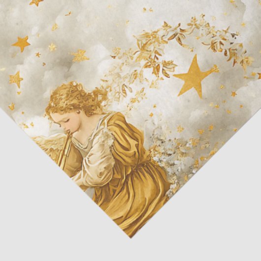 A Singing Angel Choir Series Design #14 Tissuepapier (Detail)