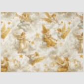 A Singing Angel Choir Series Design #14 Tissuepapier (Voorkant)