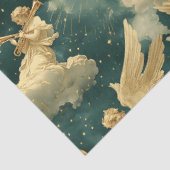 A Singing Angel Choir Series Design #16 Tissuepapier (Detail)