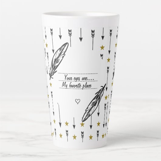 A Sip of Love and Friendship Latte Mok (Voorkant)