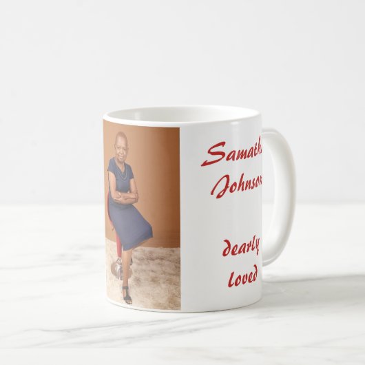 A Sip of Sentiment Mug  Koffiemok (Voorkant rechts)