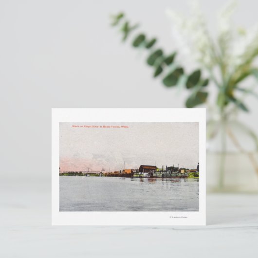 A Skagit River Scene Briefkaart (Staand voorkant)