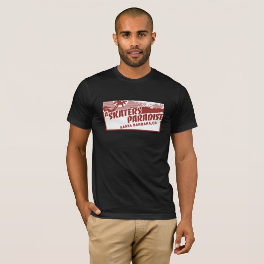 A Skater's Paradise - Black T-shirt (Voorkant volledig)