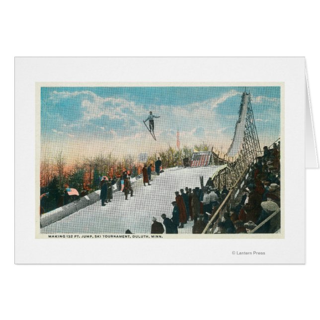 A Ski Tournament Jump (Voorkant Horizontaal)