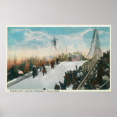 A Ski Tournament Jump Poster (Voorkant)