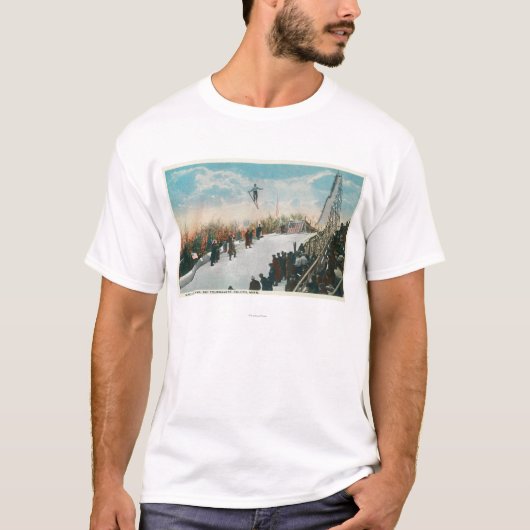 A Ski Tournament Jump T-shirt (Voorkant)