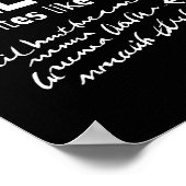 A Skilled Doctor Write Like This Funny Medical Han Poster (Hoek)