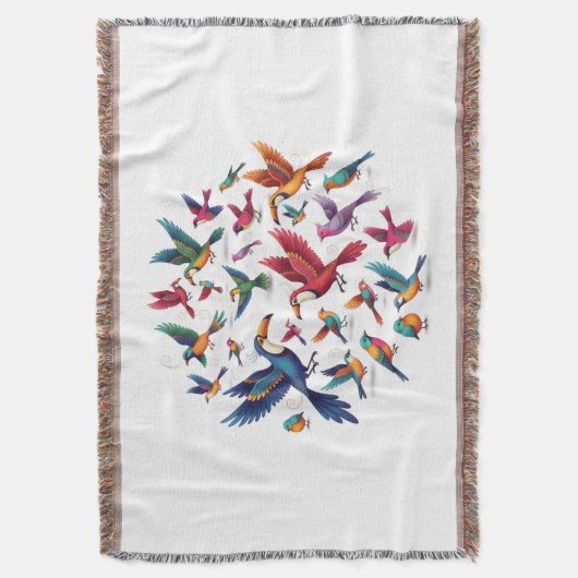 A Sky Painted with Wings Deken (Voorkant Verticaal)