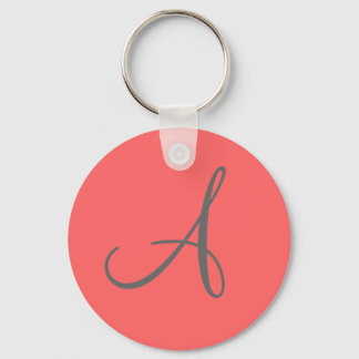 "A"-sleutelketen voor monogram Sleutelhanger