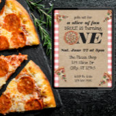 A Slice of Fun 1st Birthday Kaart