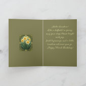 A Small Bouquet Of Daffodils Kaart (Binnen)