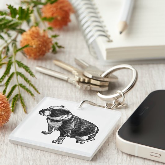 A Small Calm Sleutelhanger (Voorkant Rechts)