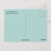 A Small Lighthouse in Stavoren Netherlands Briefkaart (Achterkant)