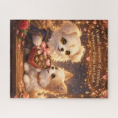 A Small Moment of Comfort – Valentine Jigsaw Puzzl Legpuzzel (Horizontaal)