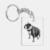 A Small Piece of Calm Sleutelhanger (Voorkant Links)