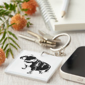 A Small Seat of Calm Sleutelhanger (Voorkant Rechts)