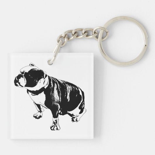 A Small Seat of Calm Sleutelhanger (Achterkant)