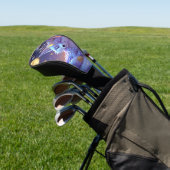 A small Star Whisper Moonlit Fox sleeping peaceful Golfheadcover (Insitu)
