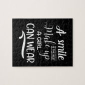 A Smile Is Best Makeup Legpuzzel (Horizontaal)