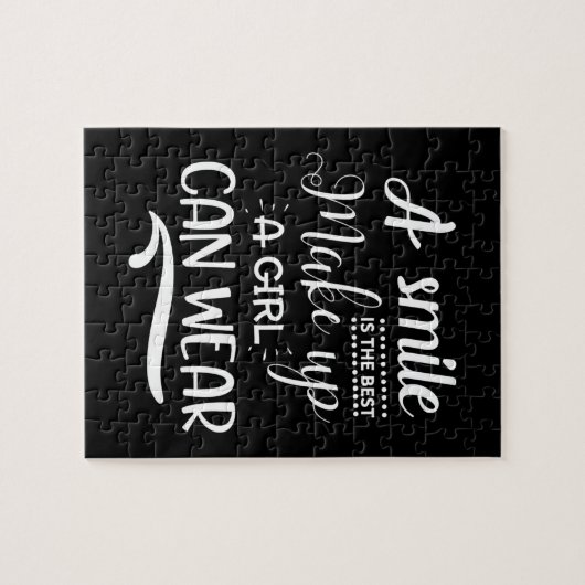 A Smile Is Best Makeup Legpuzzel (Horizontaal)