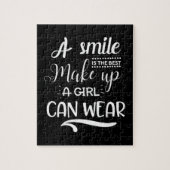 A Smile Is Best Makeup Legpuzzel (Verticaal)
