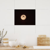 A Snow Goose Against A Full Moon | New Mexico Poster (Keuken)