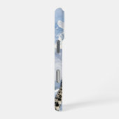 A Snow Leopard on Snowy Peak iPhone Hoesje (Rechterkant)