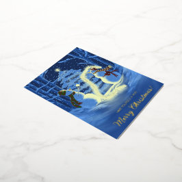 A Snowman Christmas Folie Feestdagen Briefkaart