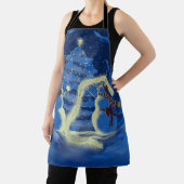 A Snowman Christmas Schort (Insitu)