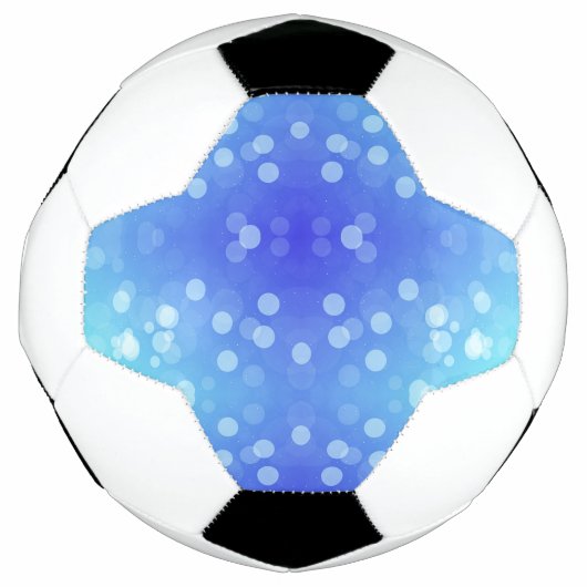 A soccer ball design featuring white and black  voetbal (Voorkant)