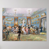 A Society Drawing Room, c.1830 Poster (Voorkant)
