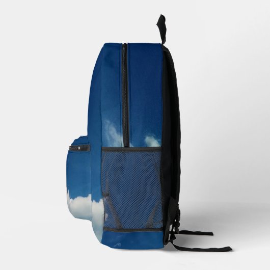 A softness to the clouds bedrukte rugzak (Rechts)