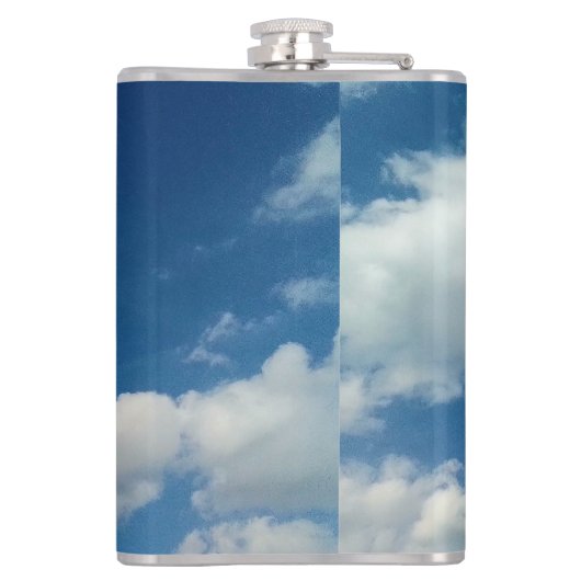 A softness to the clouds heupfles (Achterkant)