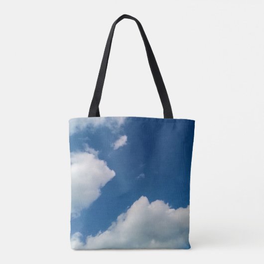 A softness to the clouds tote bag (Achterkant)